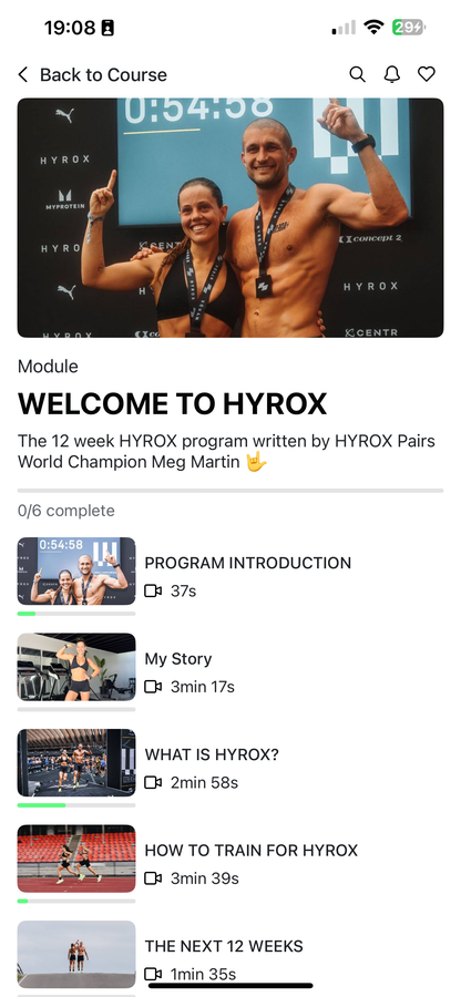 HYROX Subscription